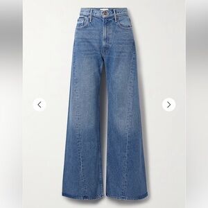 MOTHER SNACKS!! THE LEMON TWIST High Rise Wide Leg Size 28